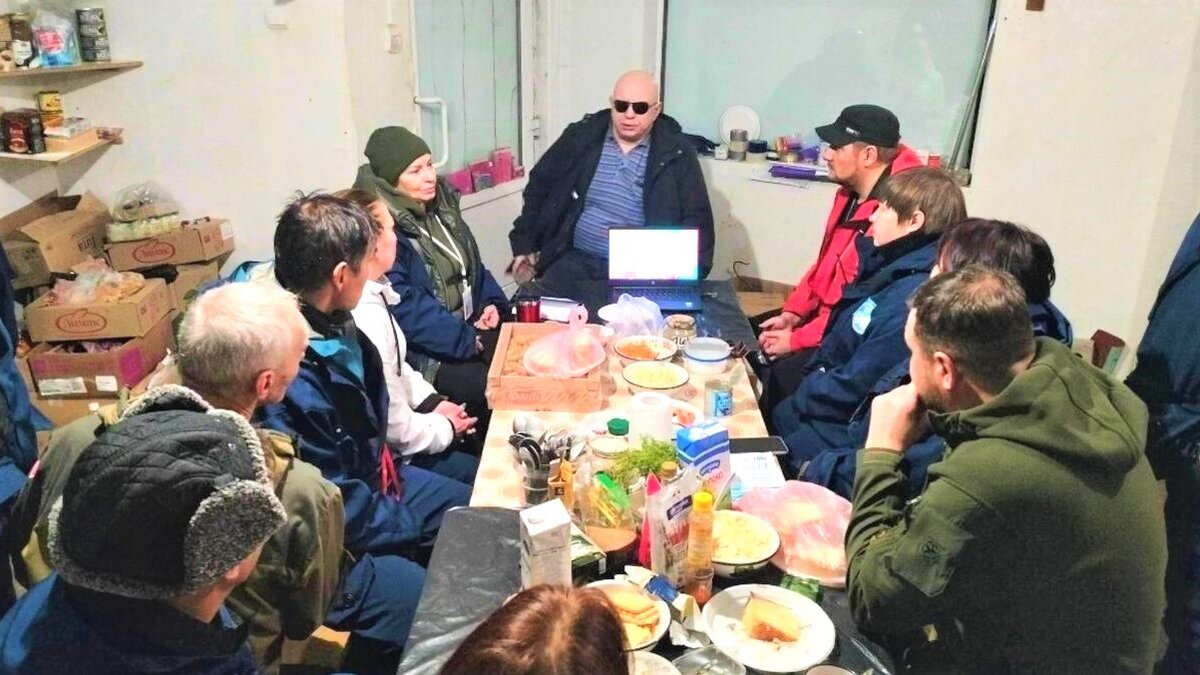    Югорские волонтёры побывали в Рубежном