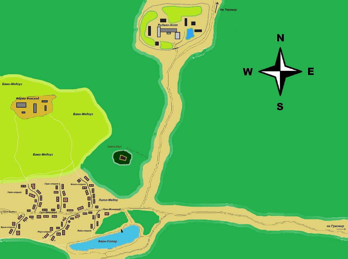 Phasmophobia sunny meadows map фото 40