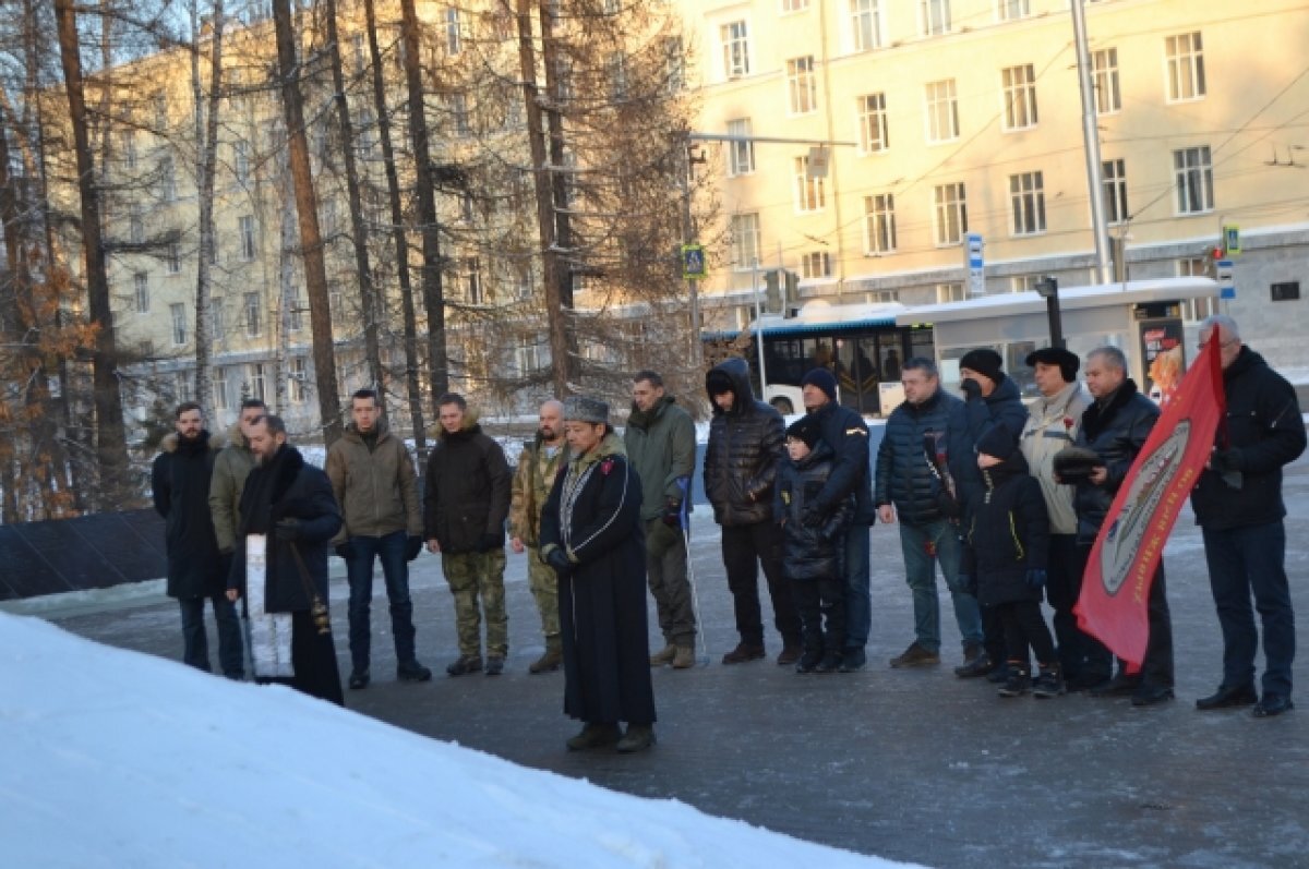    В Уфе 31 декабря прошла акция памяти о погибших при штурме Грозного