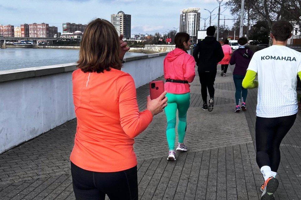     Каждый участник выбирал дистанцию, которая ему была по силам. Фото: t.me/irinailenko1