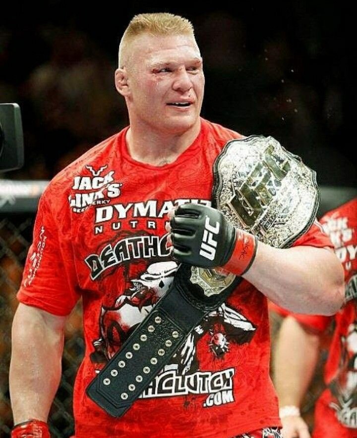 Брок Леснар в прошлом бою уступил титул Кейну Веласкесу, поэтому победа над Оверимом давала ему новый шанс подраться за пояс