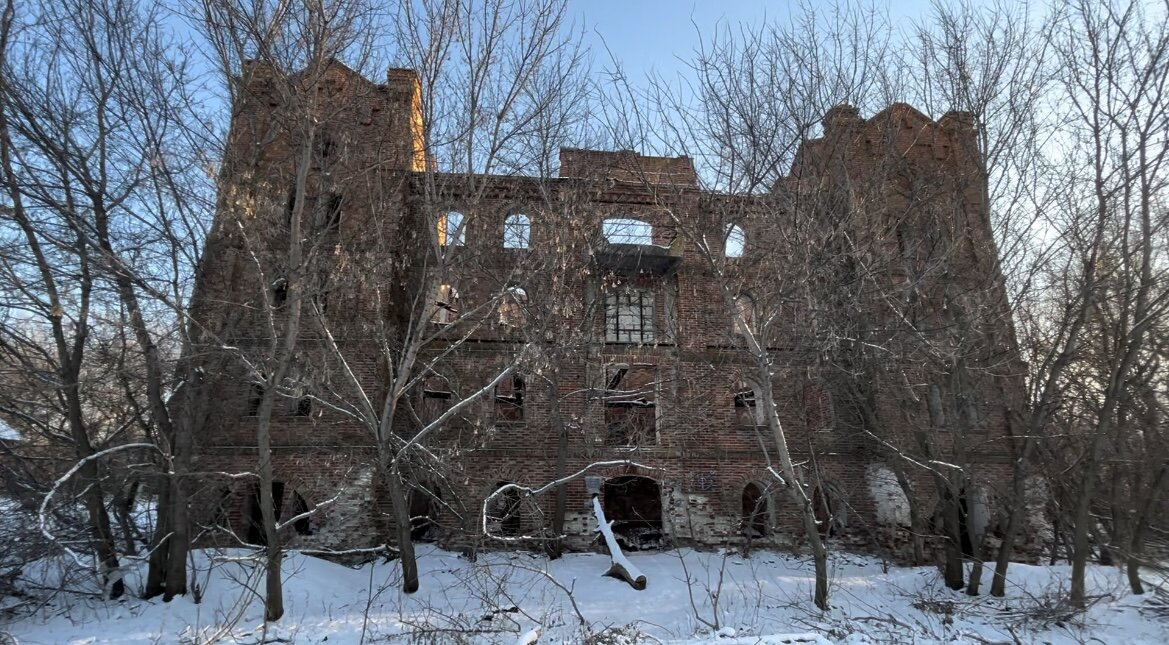 Мельница Бореля в селе Константиновка.