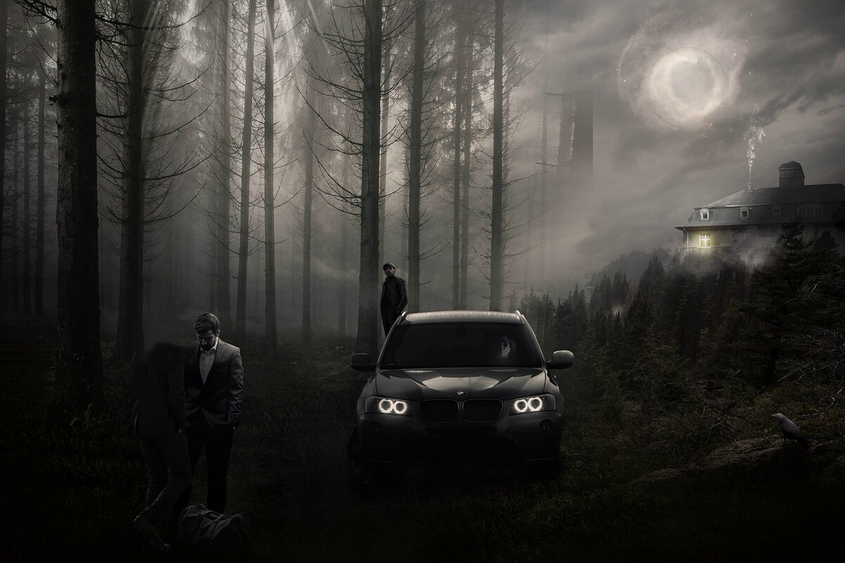 ночью бандиты