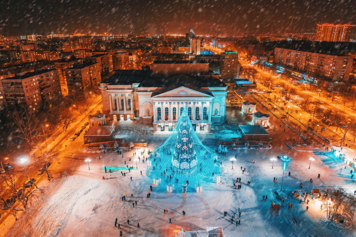 тюмень достопримечательности города зимой
