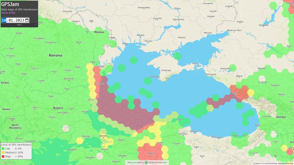 В Чёрном море зафиксирована мощнейшая работа средств РЭБ | Avia.pro | Дзен