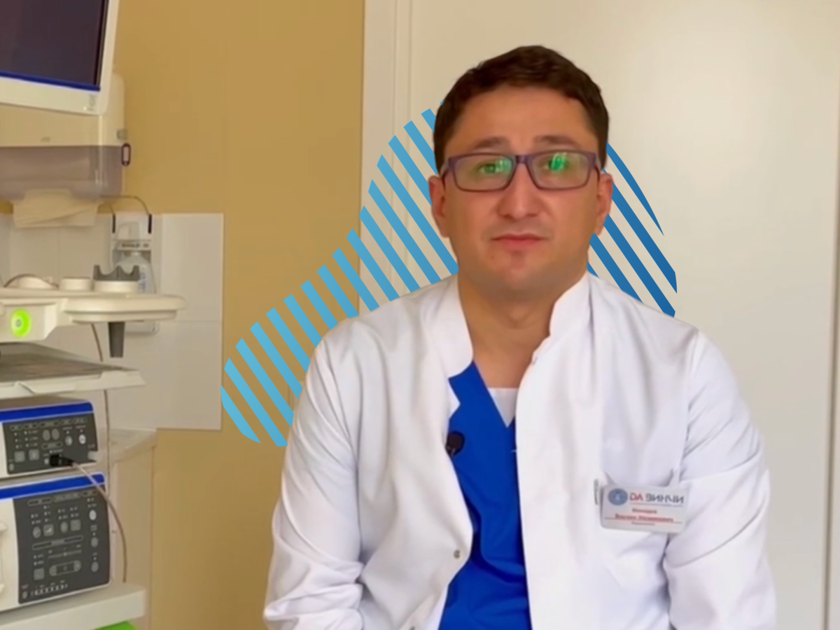 Врач эндоскопист клиники "ДАВИНЧИ" Эльчин Назимович Мамедов. Врач высшей квалификационной категории. Опыт работы более 17 лет. 
