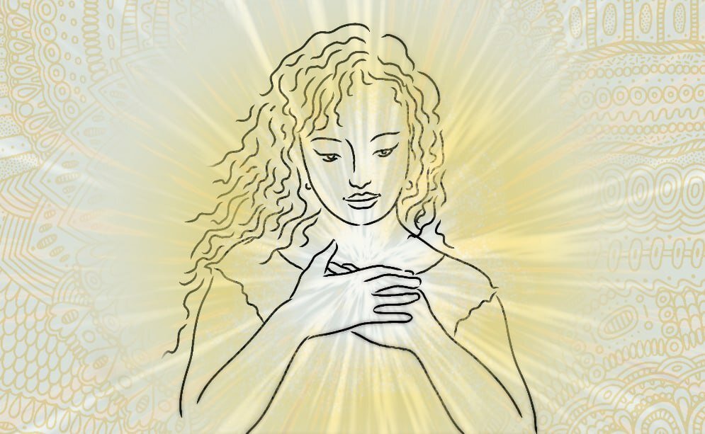 Иллюстрация из книги "Свет Пятого Измерения: физическая сфера"