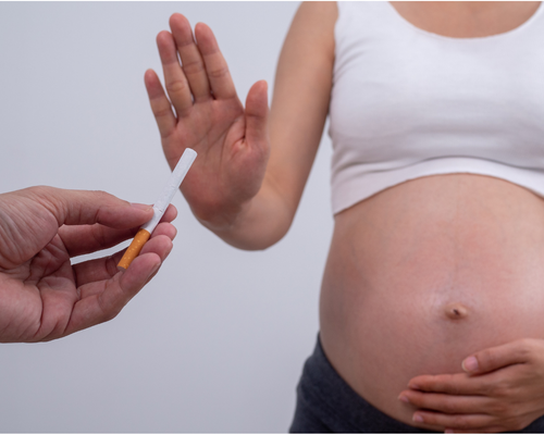 Курение на поздних сроках беременности