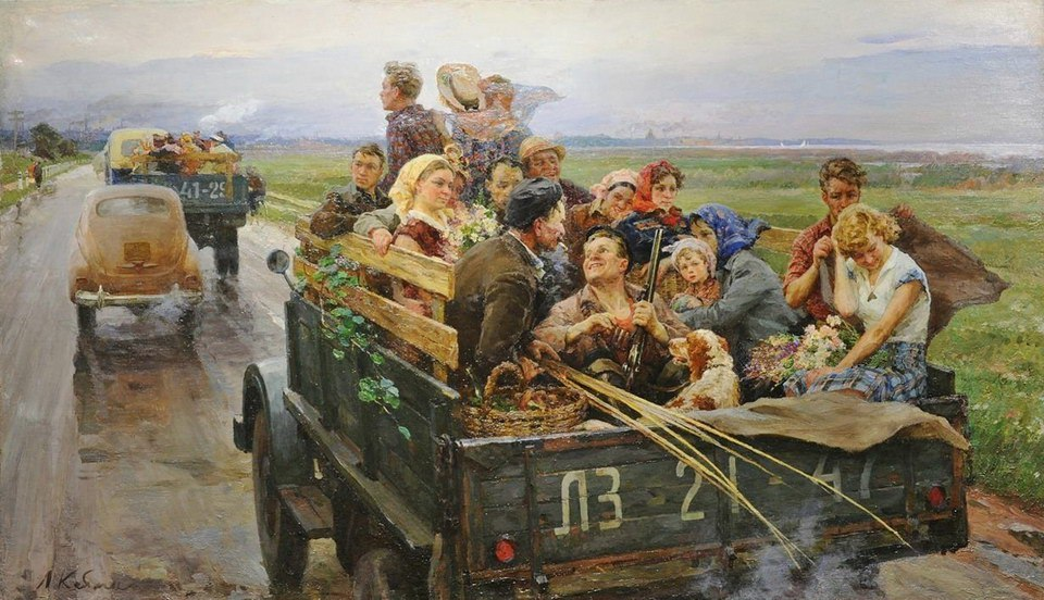 Картины художников ссср в 1950