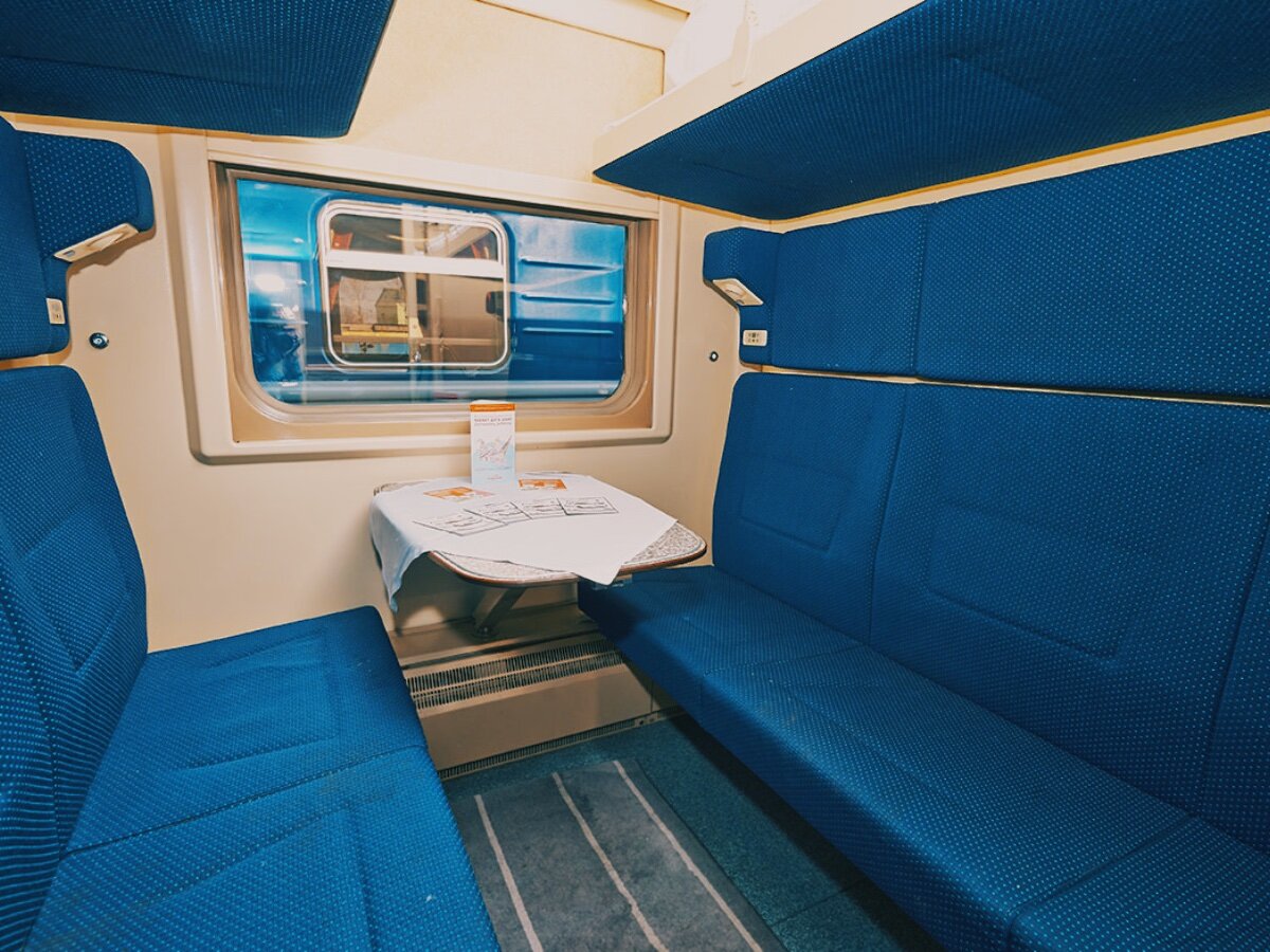 Пустое купе без соседей – это свобода делать что хочешь