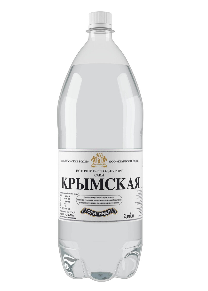 Минеральная вода Крымская, 2л