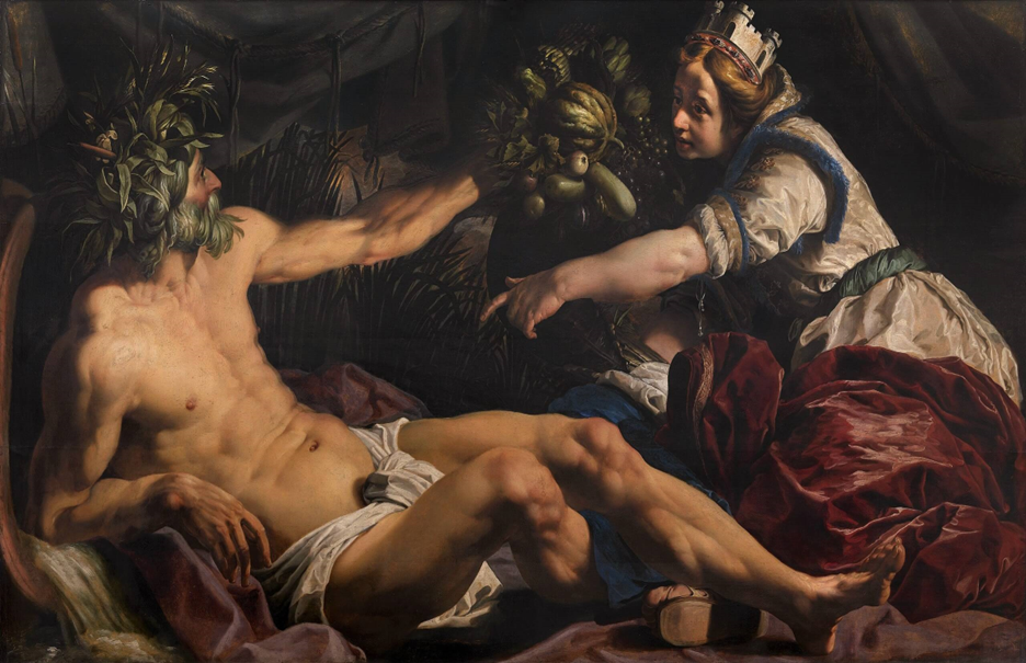 Абрахам Янссенс. «Шельда и Антверпен». 1609г. Музей изящных искусств, Антверпен