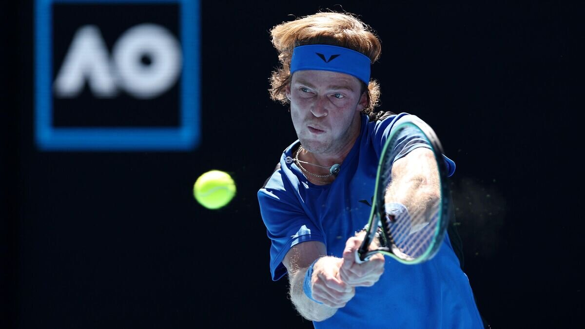    Российский теннисист Андрей Рублев© ATP Tour