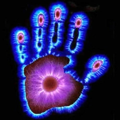 Картинка биополя полученная методом Кирлиана