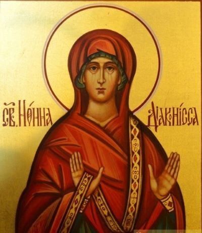 Святая праведная Нонна, мать святителя Григория Богослова