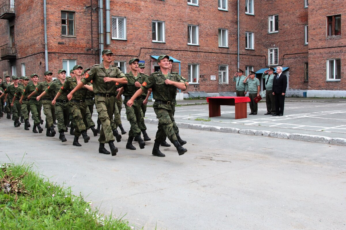 Фото строевой подготовки