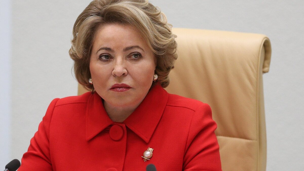    Валентина Матвиенко© Пресс-служба Совета Федерации РФ