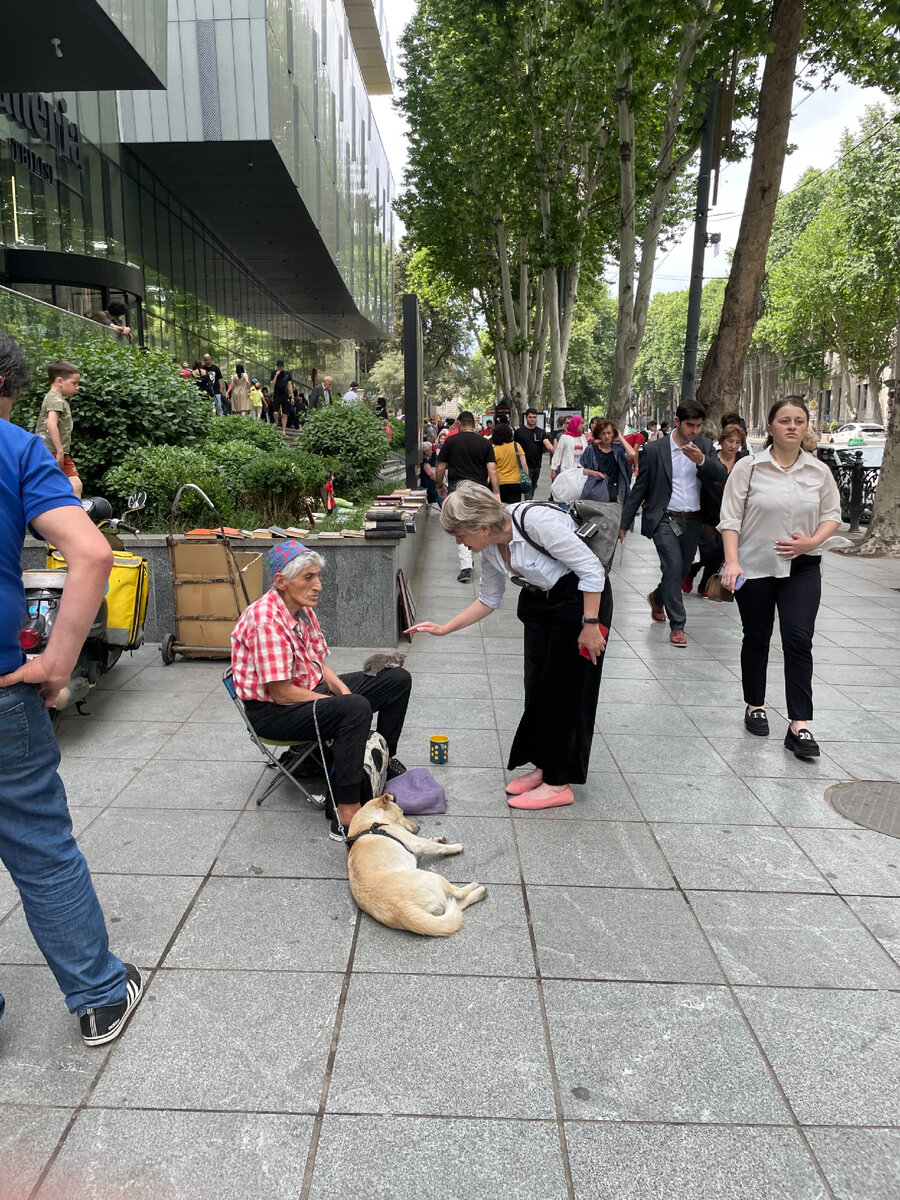 Тбилиси, возле ТЦ «Galery», все фото в статье и права на них принадлежат автору