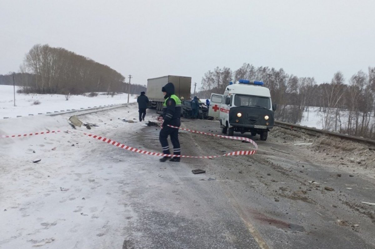    На трассе в ДТП погибла женщина