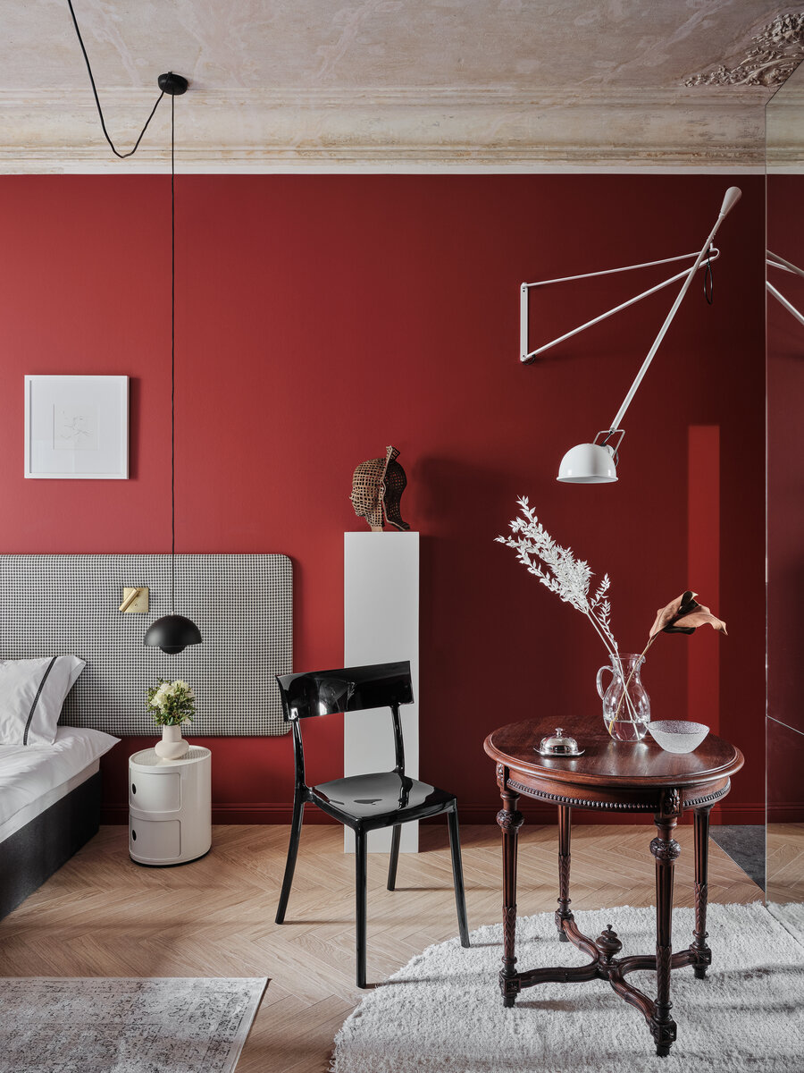 Стильно, эффектно и функционально. Необычный интерьер студии 30 кв.м. в центре Санкт-Петербурга