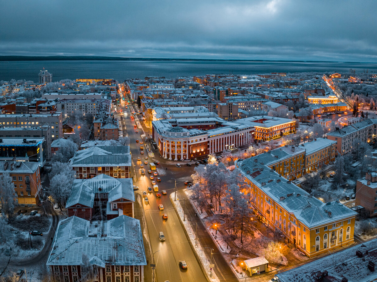 Петрозаводск центр города