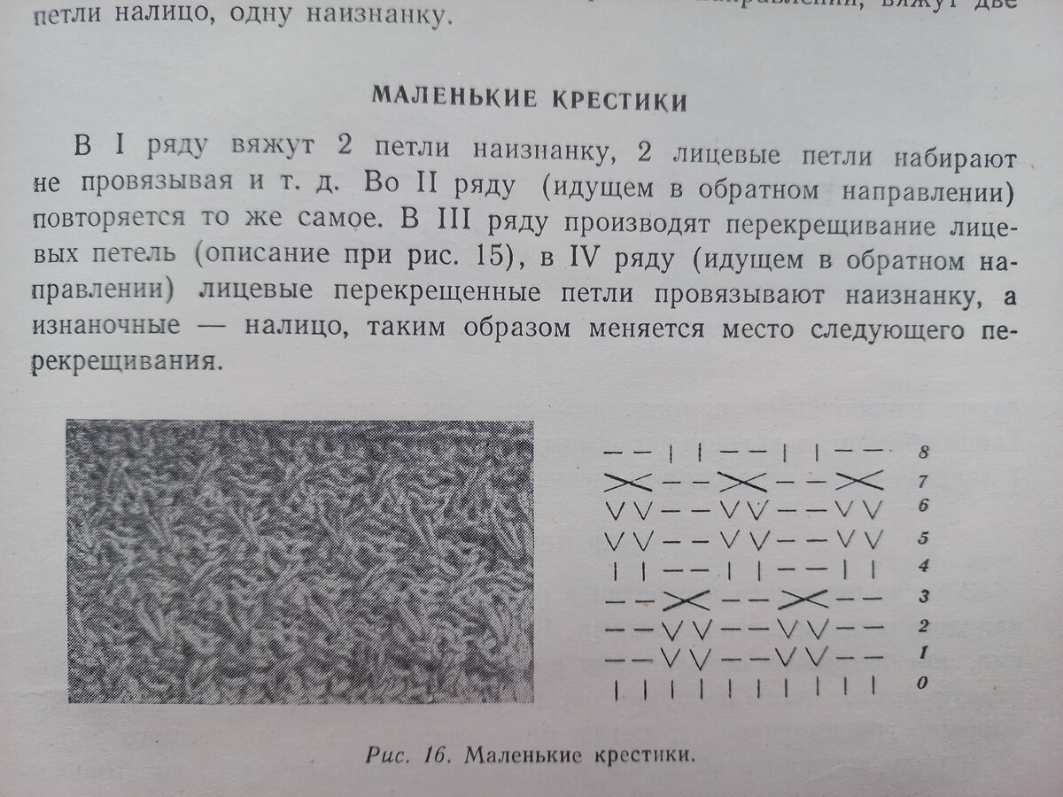 Вязание и его техника