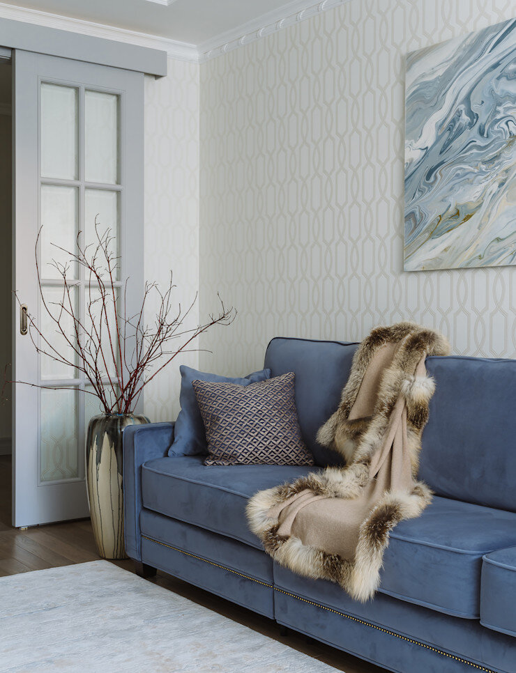 Для мамы и сына. Элегантная квартира в классическом стиле