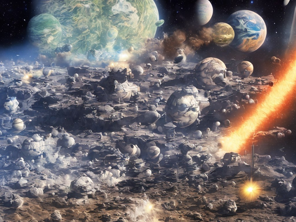 Нейросеть создала эту картинку. Midjourney v4 style