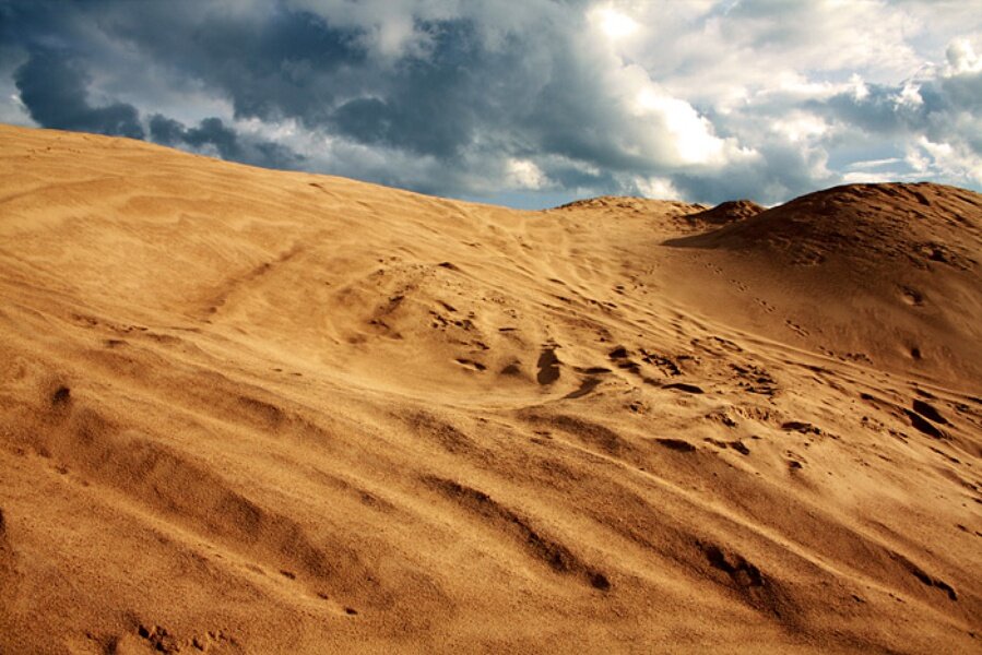 Песчаные дюны Подмосковья для сноубордистов и отличных фотографий