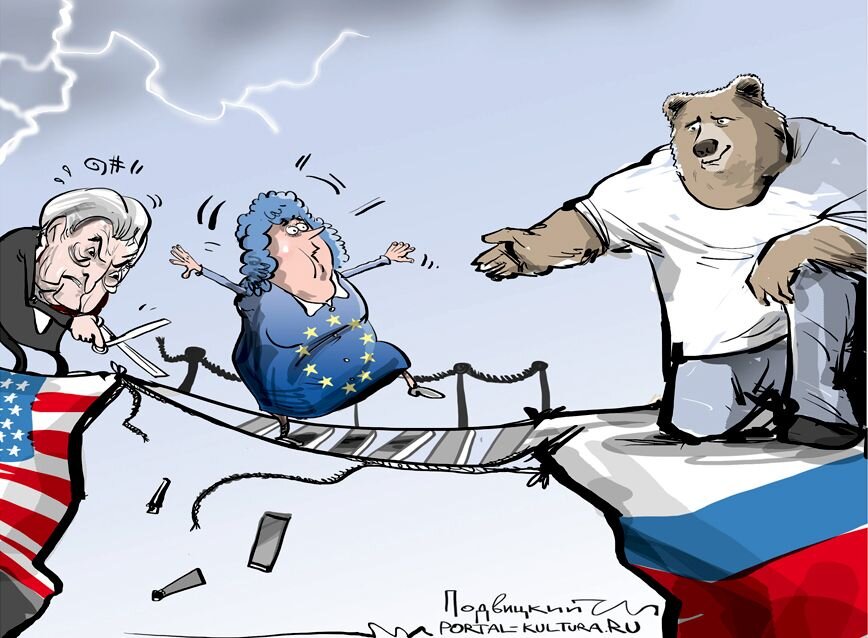 Карикатура В.Подвицкого