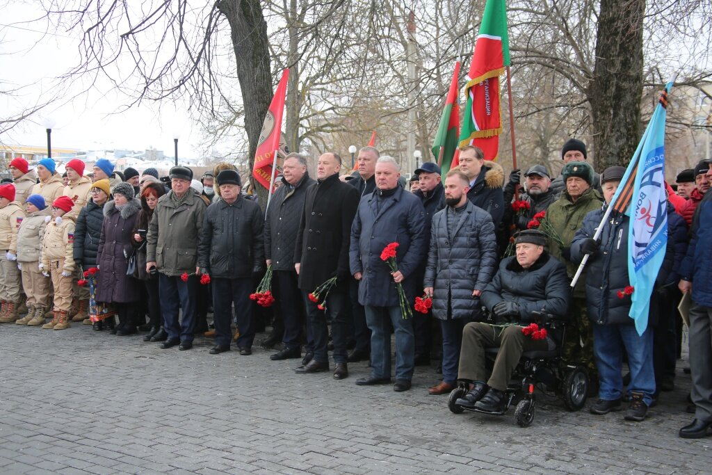 В Твери прошел митинг в честь 34-летия вывода войск СССР из Афганистана