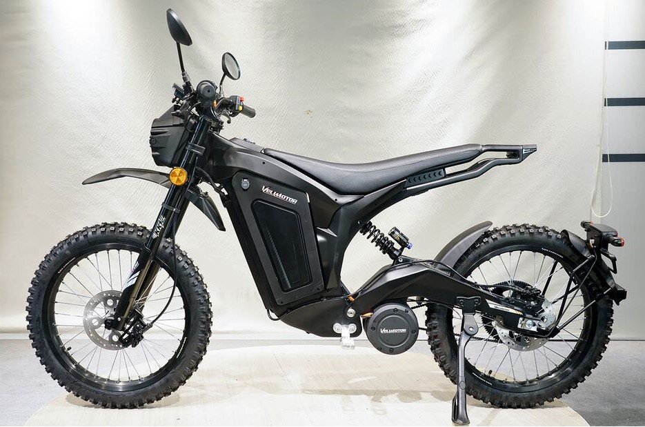Лёгкий электромотоцикл Velimotor VMX08 мощностью 6000 Вт разгоняется до ...