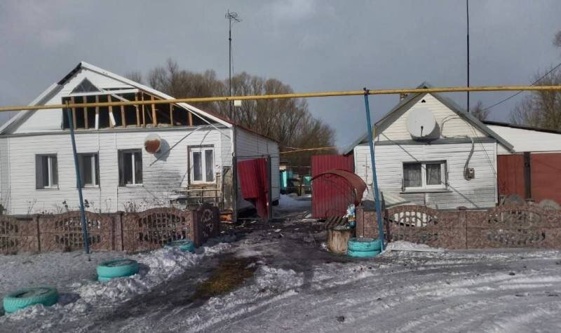    Украинские террористы продолжают обстрел приграничных сёл Белгородской области
