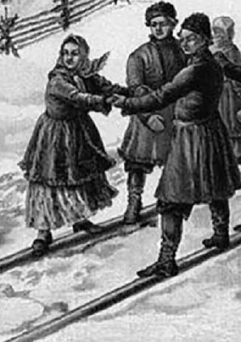 Фото взято с сайта https://arnfoto.ru/зимние-забавы-на-руси-картинки/ и обработано автором.