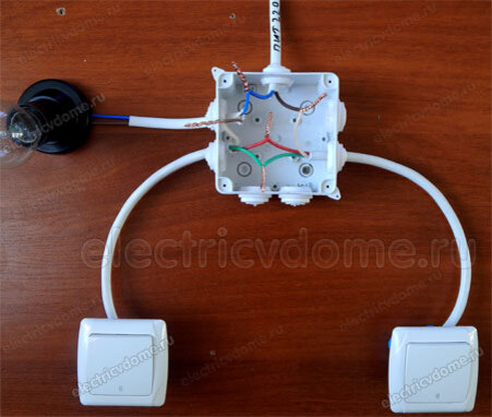 Проходной выключатель из обычного своими руками (схема, видео)