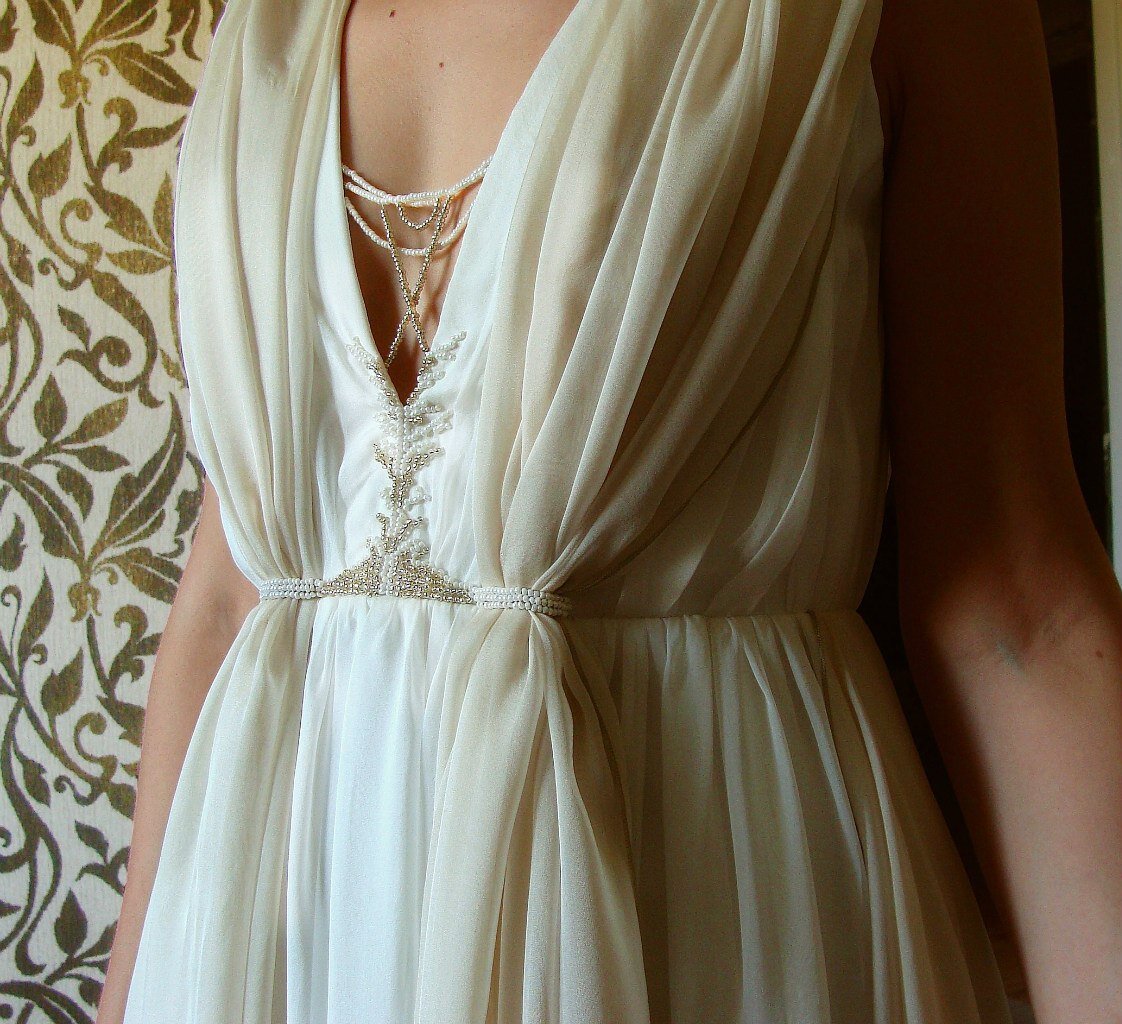 Платье на мою свадьбу. Сшила сама себе