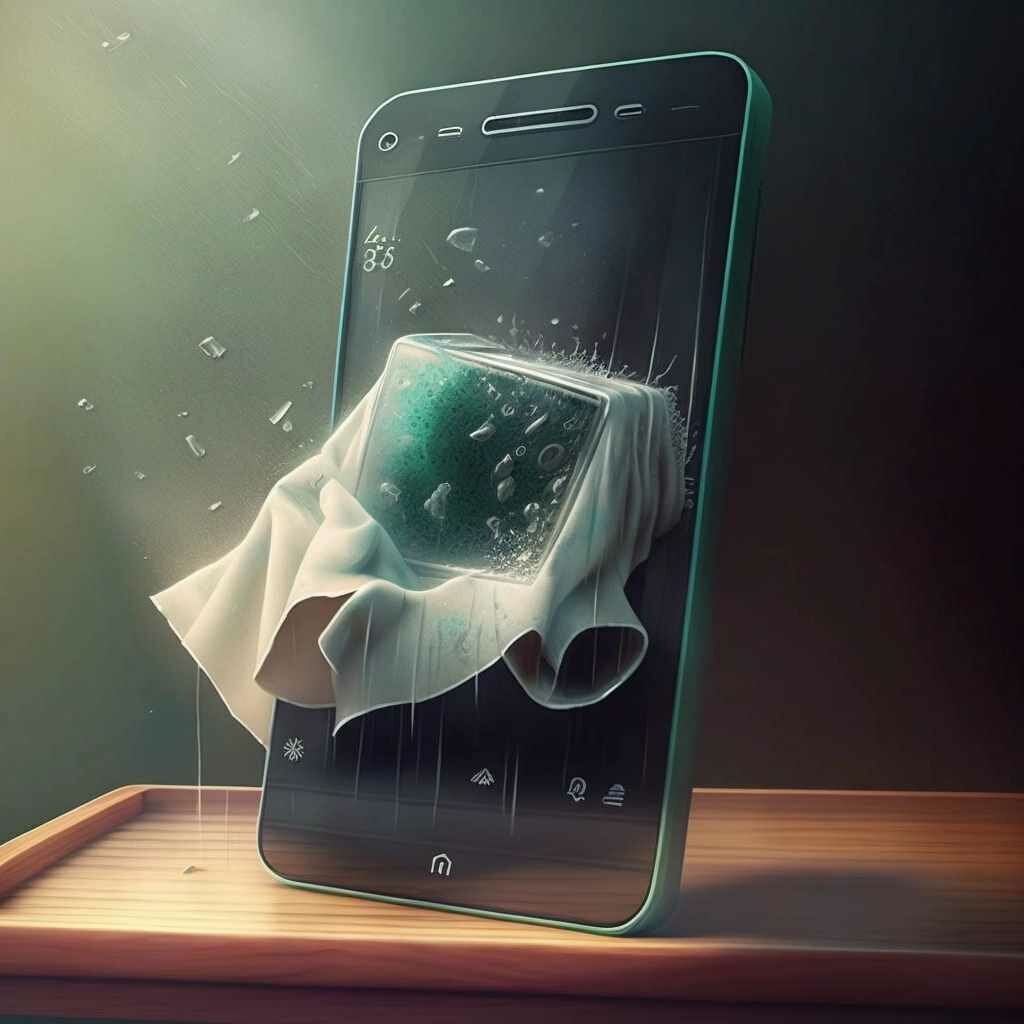      Уход за смартфоном,Очищайте экран и корпус