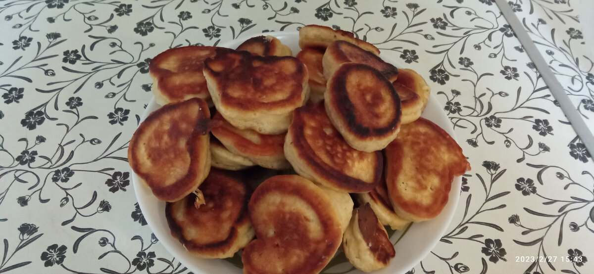 Оладушки для детей. 