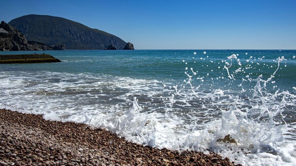    На набережной в поселке Гурзуф в Крыму© РИА Новости / Дмитрий Макеев