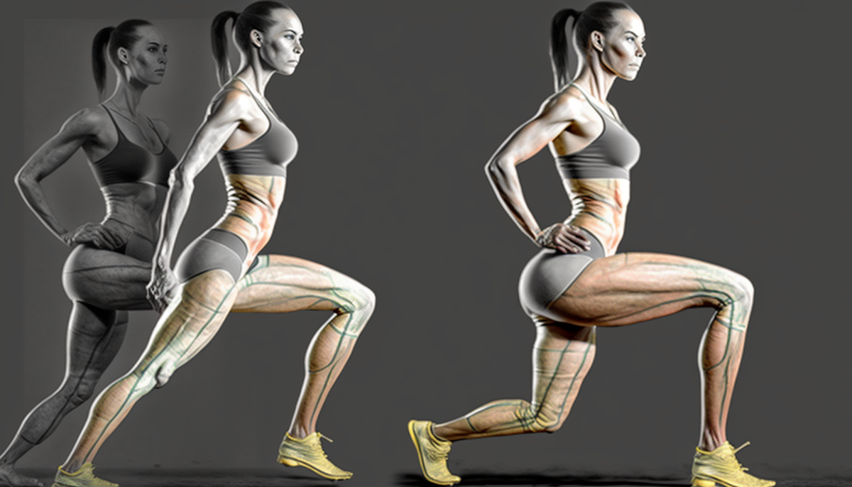 Упражнения "выпады" способствуют развитию функциональной силы, что способствует повседневным движениям, например, ходьбе.