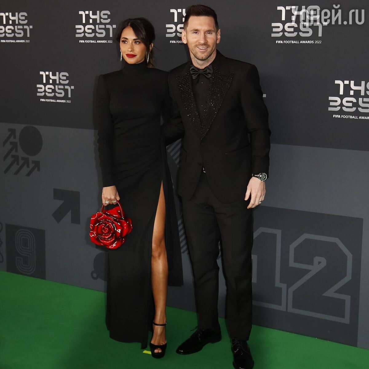    Лионель Месси и его жена Антонелла Рокуцци LEGION-MEDIA