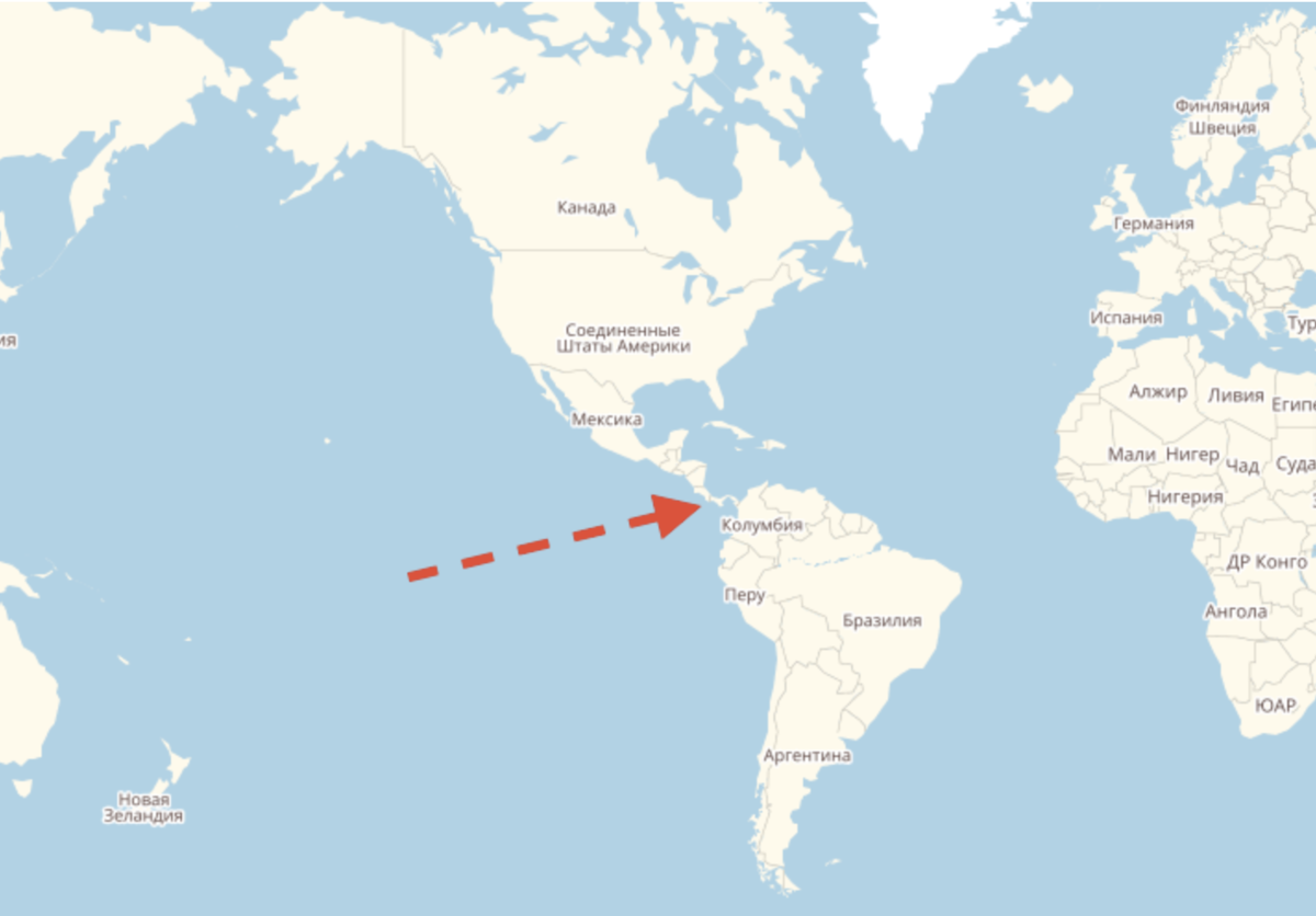 Где находится панама на карте мира
