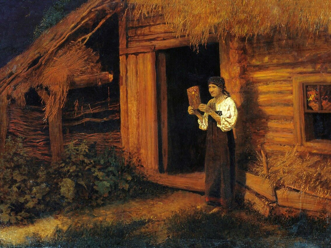 Пожар. Художник: Н.С. Матвеев, 1891 г.