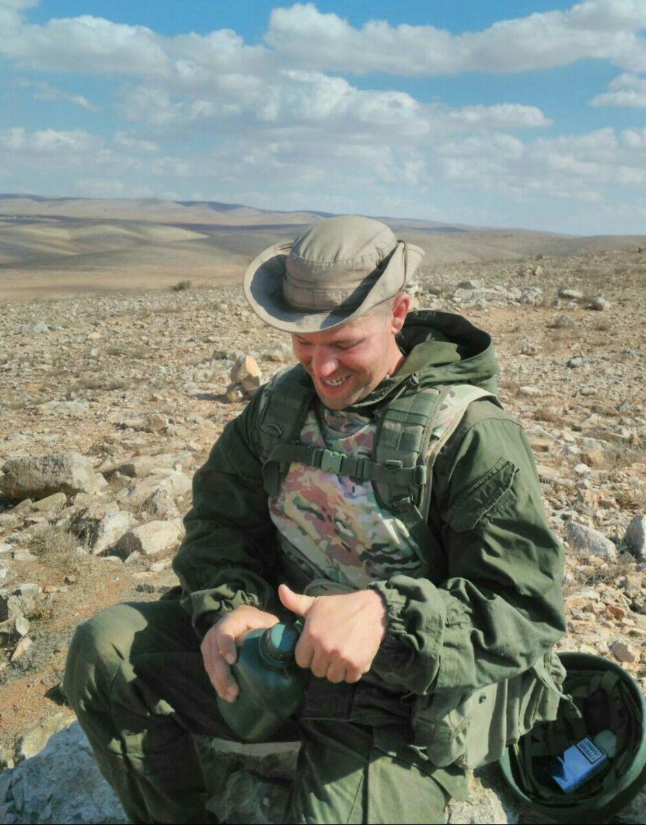 Кирилл Ананьев в Сирии