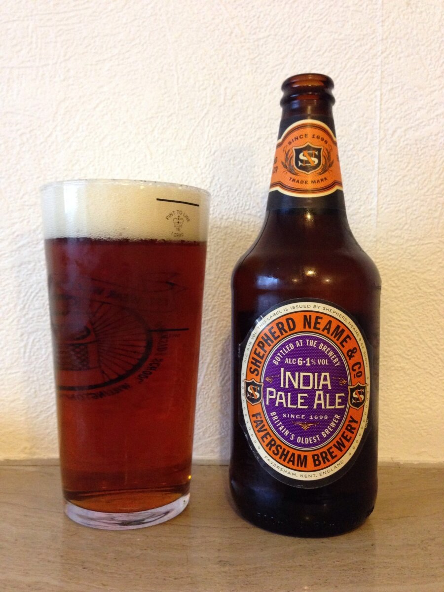 Shepherd Neame India Pale Ale - один из классических английских IPA британского производства