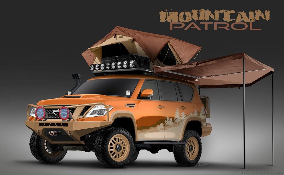 Nissan Armada Mountain Patrol зовет покорять вершины и опустошать  бензоколонки | Allroader.ru | Дзен