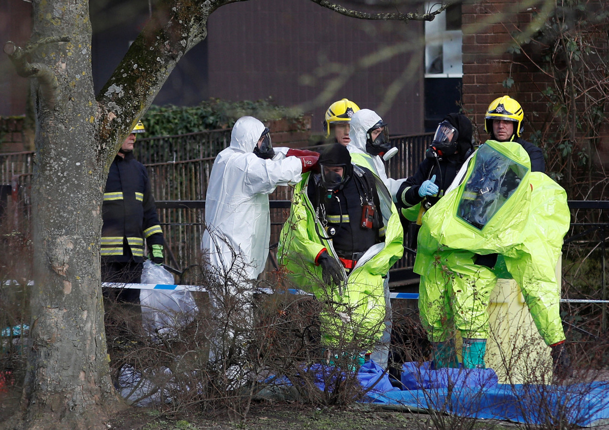 Солсбери, Лондон. После инцендента с ядом.