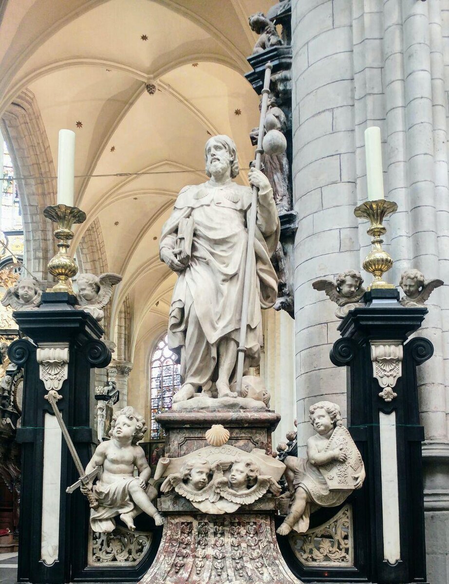 Святой Иаков в церкви св. Иакова, Антверпен, XVII в.