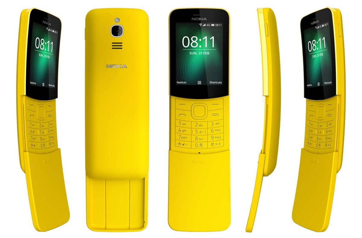 Фото Nokia 8110 со всех сторон