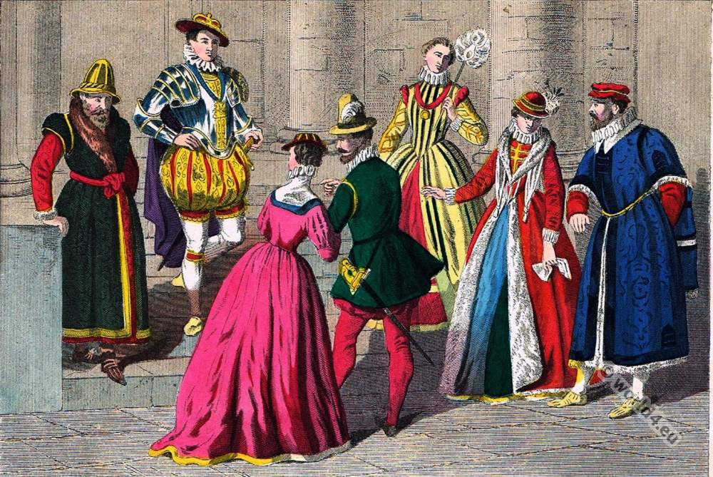 Дворянство франции. Одежда буржуа во Франции 17 века. Джентри в Англии 16 век. Одежда 16 века в Англии. Мода Англии 16 век.